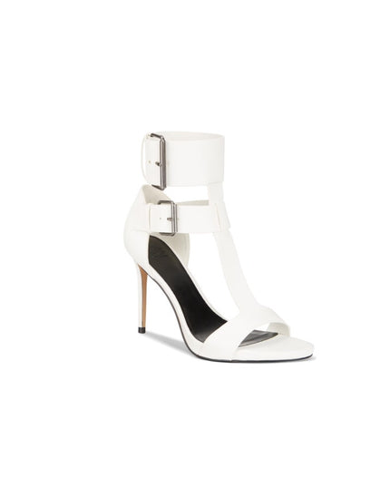 A.A.J by Aminah Zahara Double Buckle T-Strap Sandals Women's Size 7M New