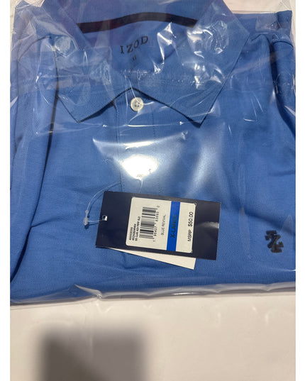 IZOD Advantage Men's Blue Classic Fit Performance Polo Shirt XL NWT
