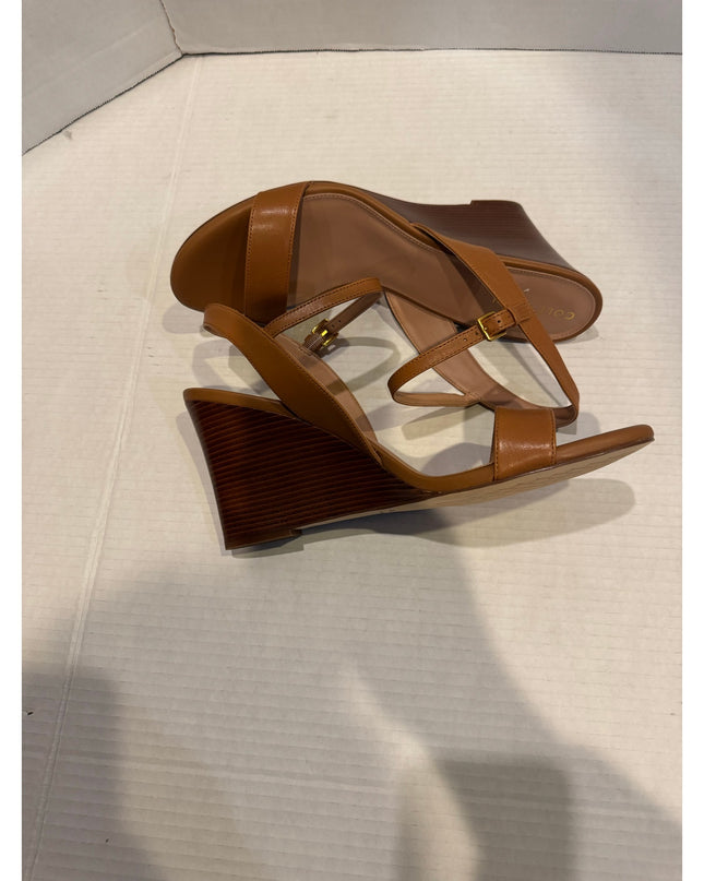 Cole Haan Josie Women's Tan Wedge Sandal Size 11B NWOB Designer