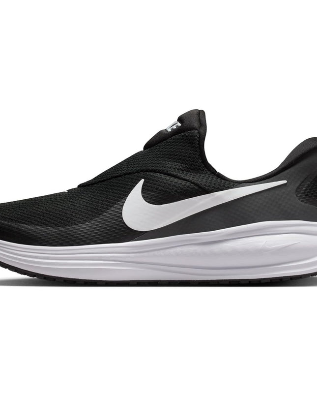 Nike Revolution 8 EasyOn Men's Black White Running Shoe Size 13