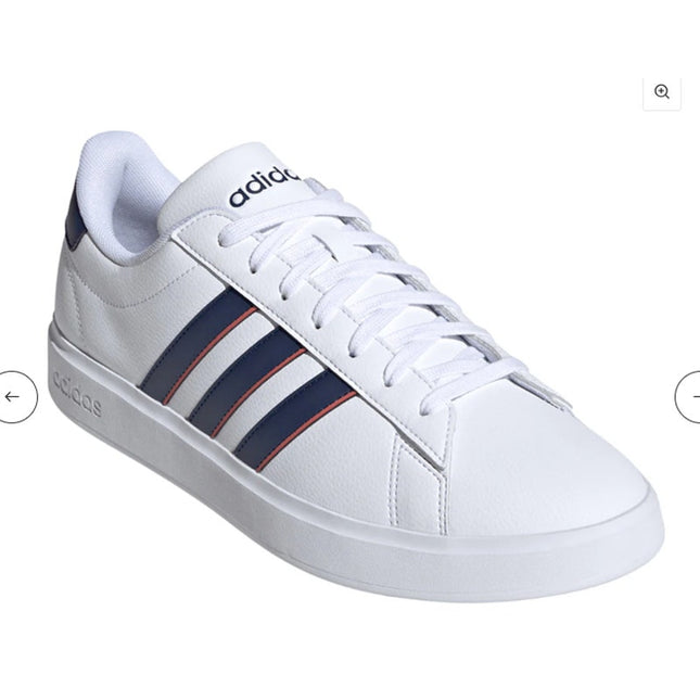 Adidas  Court Sneaker Adidas Grand Court 2.0 Men White Orange 11.5 NWT