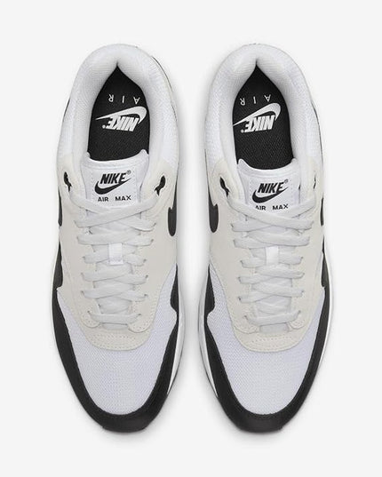 Nike Air Max 1 Essential Men's Shoes White Summit White Black New 8.5
