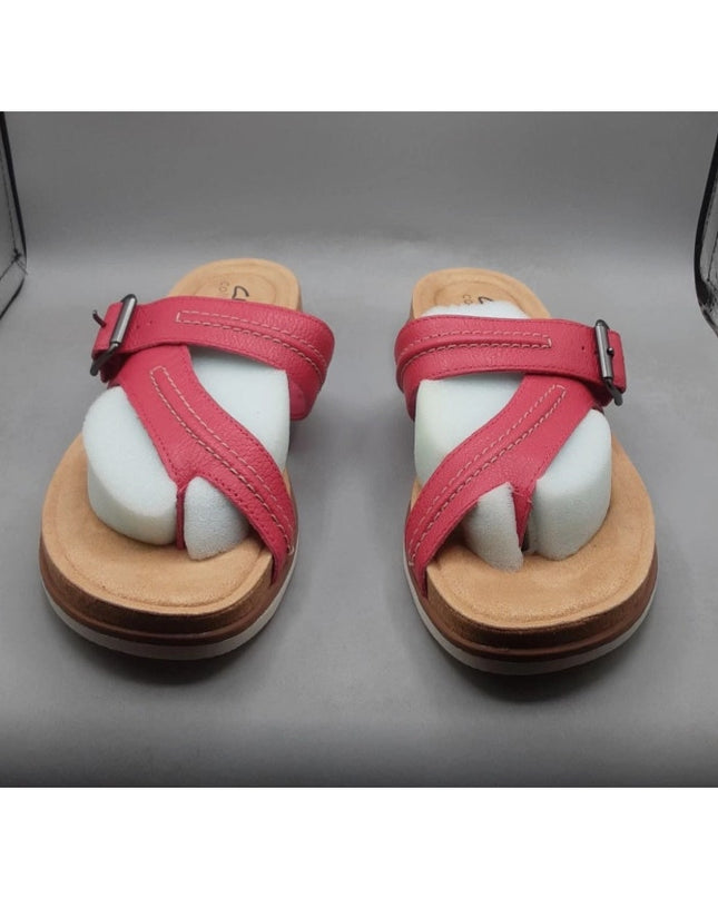 Clarks Brynn Madi Sandal | Women's | Fuchsia || Sandals | Flat NEW