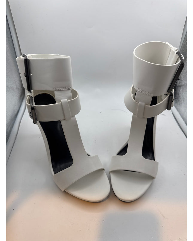 A.A.J by Aminah Zahara Double Buckle T-Strap Sandals Women's Size 7M New