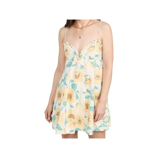 Free People Altura Printed Mini Dress Women's Size Small NWT
