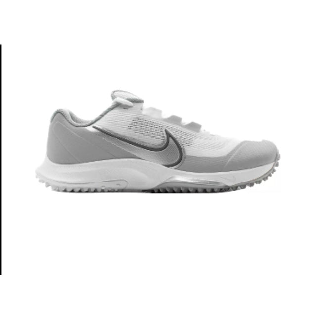 Nike Vapor Drive 2 Turf Field sneaker Cleat White Gray M8.5 W10