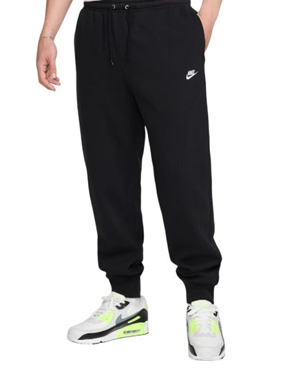 Men's NIKE Sportswear Club Essential Fleece Joggers, Black size medium NWT
