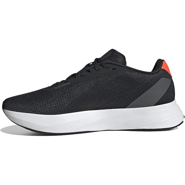 Adidas Duramo SL Men's Black Solar Red Gray Running Shoe 13 NWT