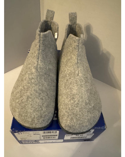 Birkenstock Andermatt Wool Boots Gray Unisex Women 10 Men 8 eu41
