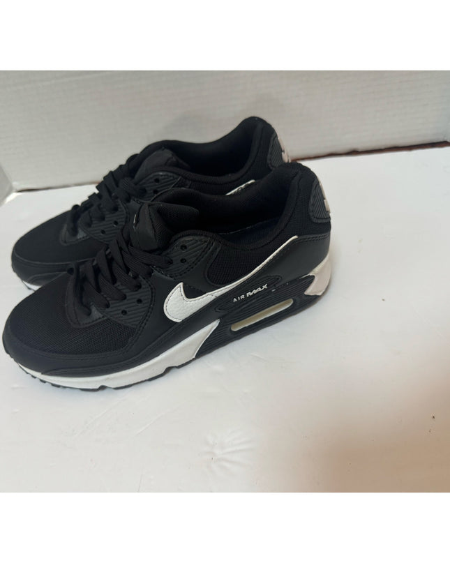 Nike Air Max 90 Junior Kids Sneaker Size 6.5 Black White NWOB