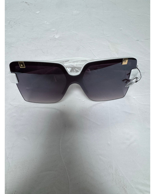 Women's white Fashion Shield Sunglasses UV400 Protection New