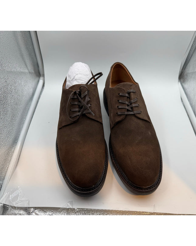 Polo Ralph Lauren Asher Men's Brown Suede Derby Dress Shoe 7D NWT