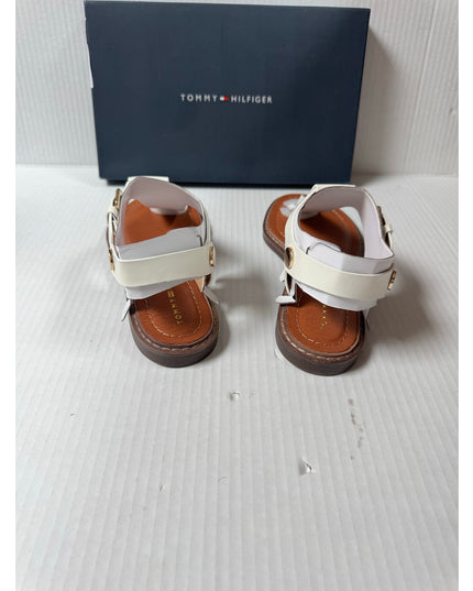 Tommy Hilfiger Women's Bennia flats Sandal White size 7M new