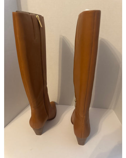 Vince Camuto Buttercup Knee High Boots Women 8M Golden Walnut