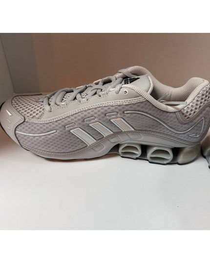 Adidas Megaride 01 Metallic Silver Gray Running Shoes Mens 12 Womens 13 Y2K