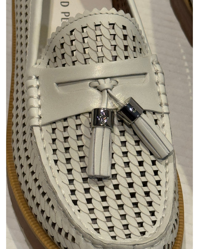 Donald J Pliner Lenny Women's White Cream Loafer Size 9.5 NWOB