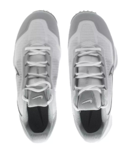 Nike Vapor Drive 2 Turf Field sneaker Cleat White Gray M8.5 W10