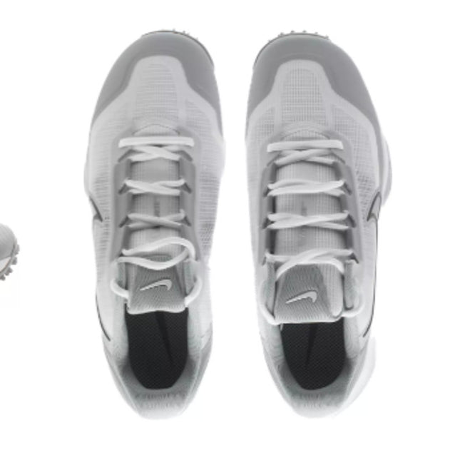 Nike Vapor Drive 2 Turf Field sneaker Cleat White Gray M8.5 W10