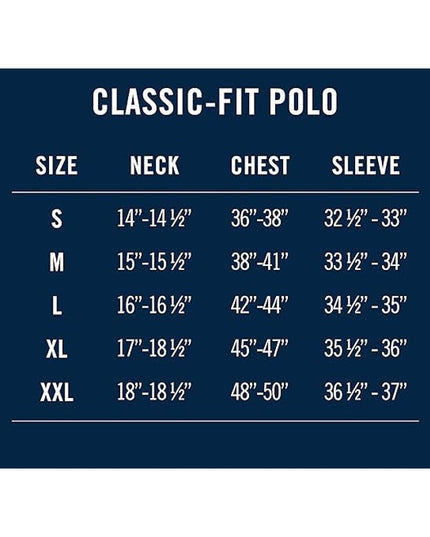 IZOD Advantage Men's Blue Classic Fit Performance Polo Shirt XL NWT
