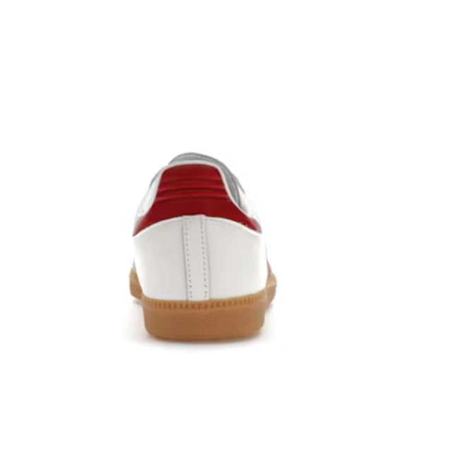 Adidas Samba OG Men's White Burgundy Leather Sneaker 13 NWOB
