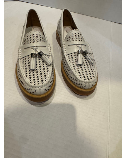 Donald J Pliner Lenny Women's White Cream Loafer Size 9.5 NWOB