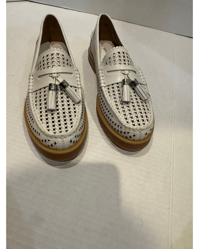 Donald J Pliner Lenny Women's White Cream Loafer Size 9.5 NWOB