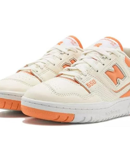 New Balance 550 Unisex Sneakers Womens Size 6 Mens Size 4.5 Angora Copper White