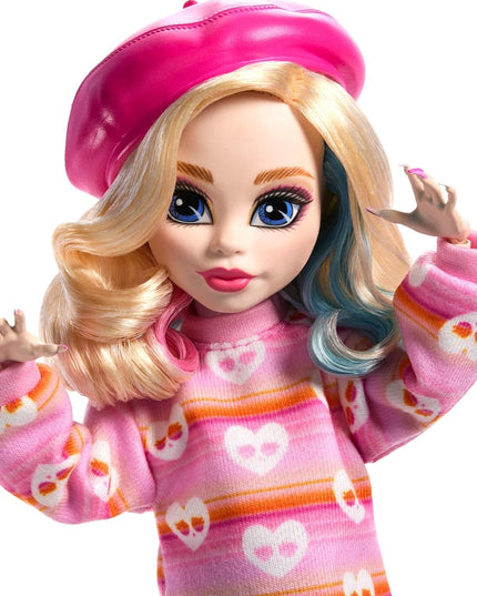 Monster High Wednesday & Enid Sinclair Doll Accessories Pink Fashion Beret New