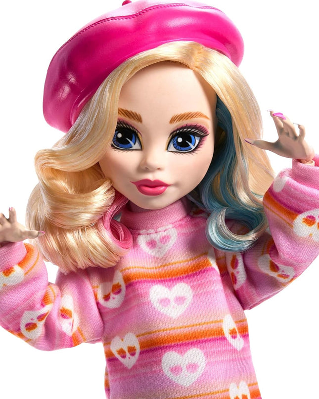 Monster High Wednesday & Enid Sinclair Doll Accessories Pink Fashion Beret New