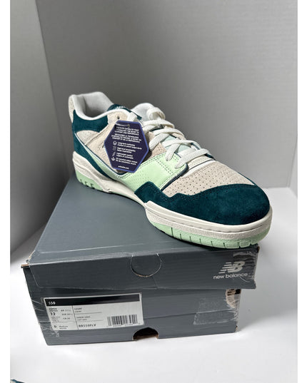 New Balance 550 Low Unisex Sneakers Mens -12 Womens 13.5 Clay Ash/Melon Water)