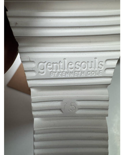 Gentle Souls womens Elyssa Two-band BraidWedge Sandal cardli sporty 7.5 lemon