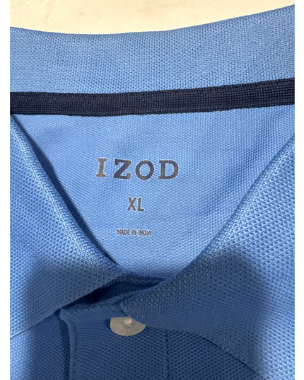 IZOD Advantage Men's Blue Classic Fit Performance Polo Shirt XL NWT