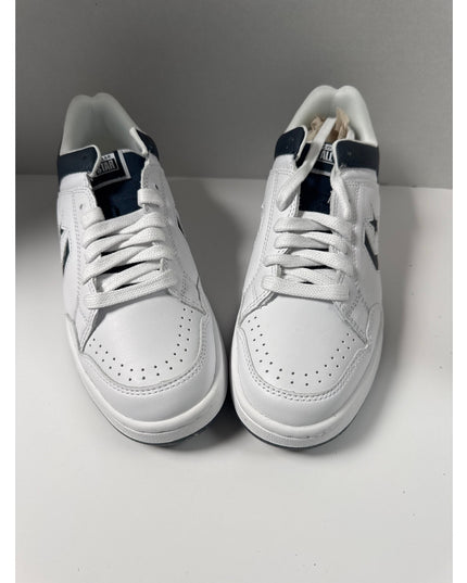 Converse Weapon Low Leather Sneakers Navy White Mens Size 9 Womens Size 10.5 nwob