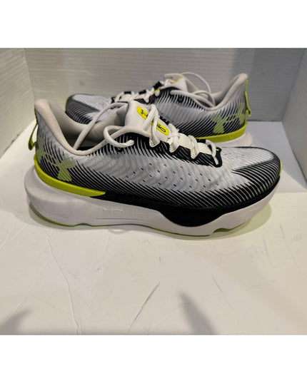 Under Armour Infinite Pro Men's White Gray Black Running Shoe 8.5 NWOB