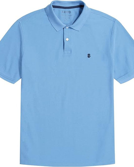 IZOD Advantage Men's Blue Classic Fit Performance Polo Shirt XL NWT