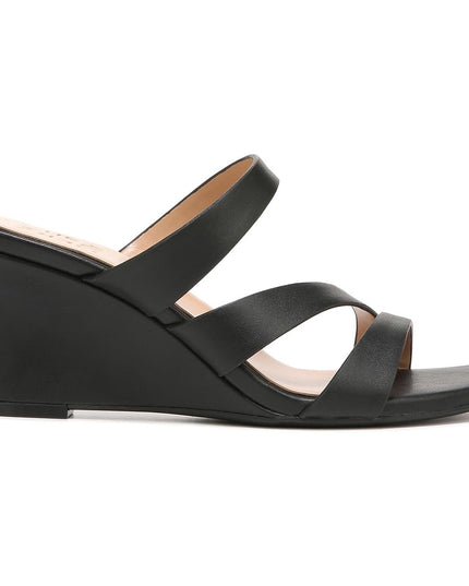 Naturalizer Breona Women Black Sandal Wide Width 9W NWT