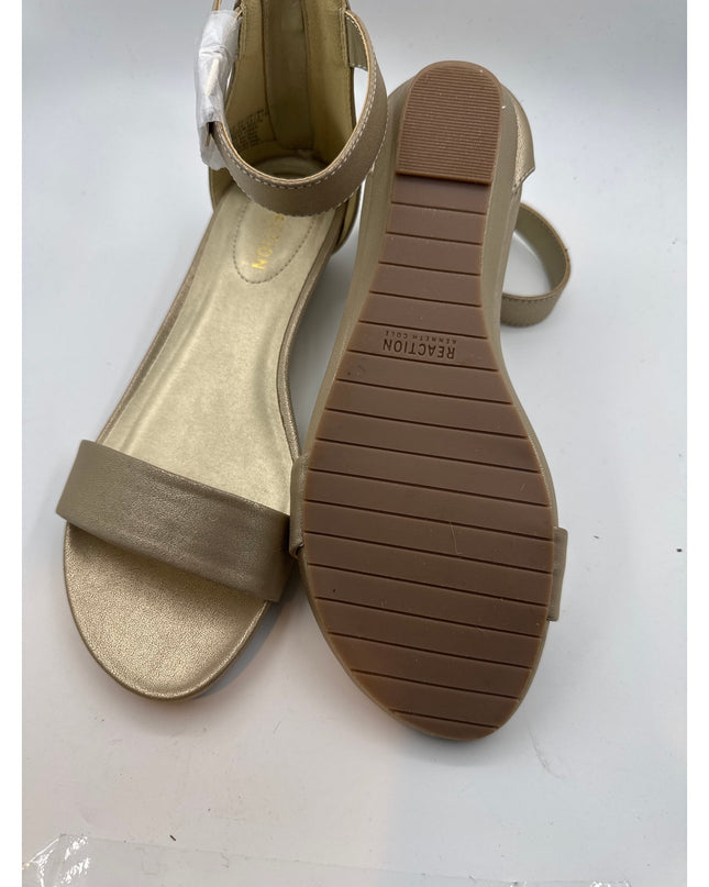 Kenneth Cole REACTION Women's Viber 2 Piece Wedge Sandals 7.5 M
