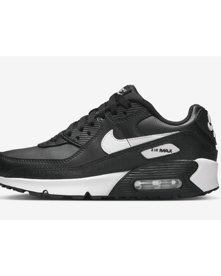 Nike Air Max 90 Junior Kids Sneaker Size 6.5 Black White NWOB