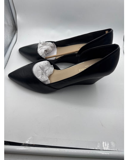 Black Wedge Pump Kenneth Cole Ellis Women Size 11 NWT Designer
