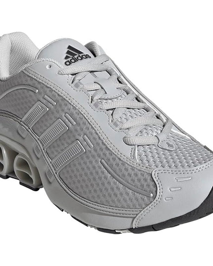 Adidas Megaride 01 Metallic Silver Gray Running Shoes Mens 12 Womens 13 Y2K