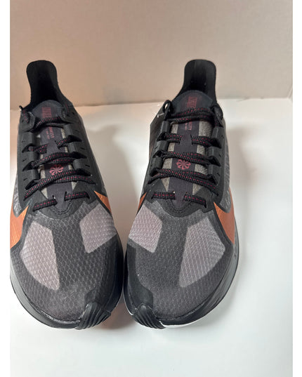 Nike Zoom Gravity Womens Size 9 Black Metallic Copper Road Running Shoes