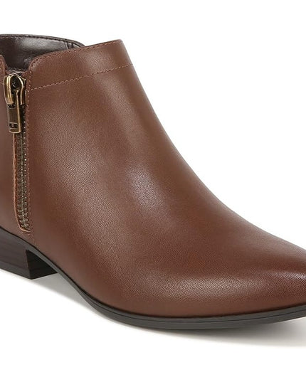 Naturalizer Claire Women's Cinnamon Brown Pointed Toe Bootie 7M