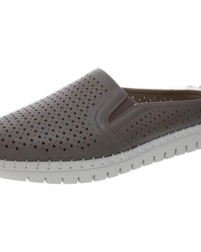 Bella Vita Refresh Women's Natural Leather Laser Cut Mule 7M New