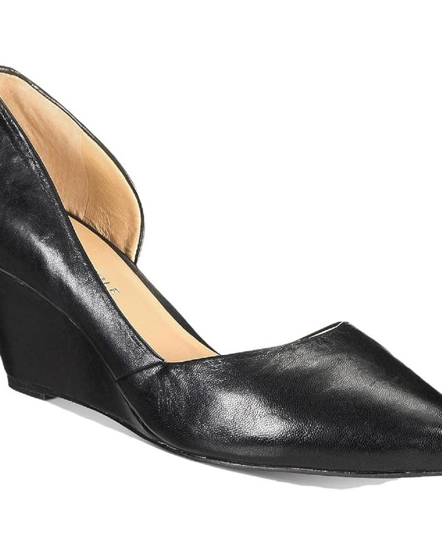 Black Wedge Pump Kenneth Cole Ellis Women Size 11 NWT Designer