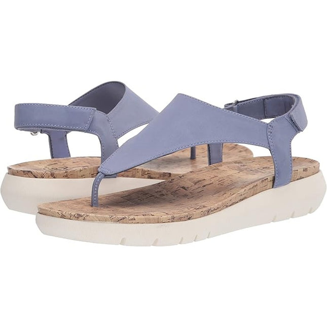 Naturalizer Genn Bolt Women's Blue Slip-On Slide Sandal Size 8M