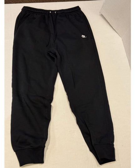 Men's NIKE Sportswear Club Essential Fleece Joggers, Black size medium NWT