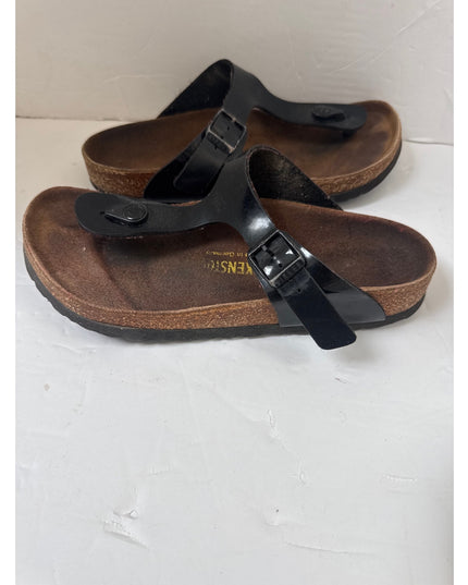 Birkenstock Gizeh Women's Sandals Comfort Cork Footbed Preowned