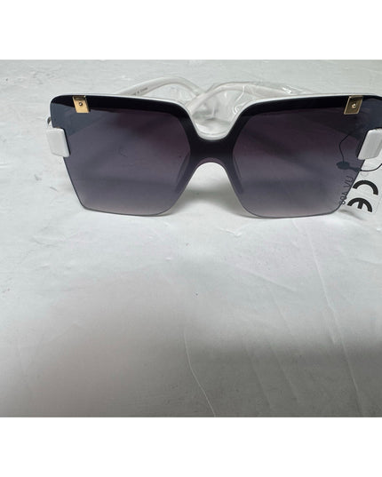 Women's white Fashion Shield Sunglasses UV400 Protection New