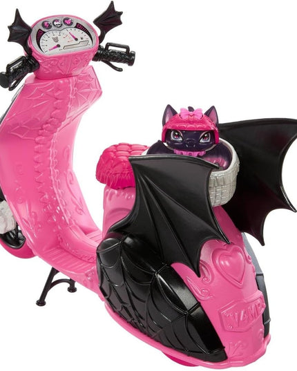 Monster High Draculaura Count Fabulous Vamptastic Scooter Set NIB