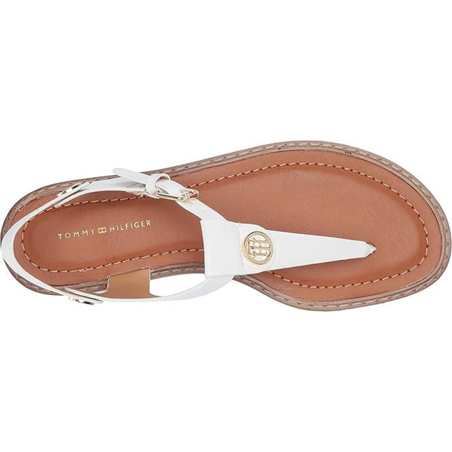 Tommy Hilfiger Women's Bennia flats Sandal White size 7M new